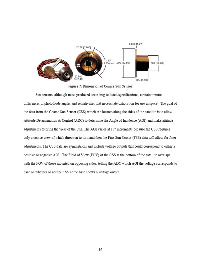 Adcs Components Sensors | PDF | Magnetometer | Sensor