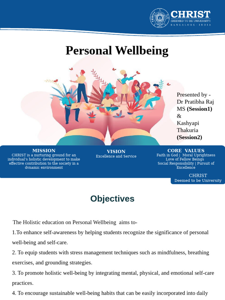 Holistic Well-Being Strategies Guide | PDF | Psychological Resilience ...