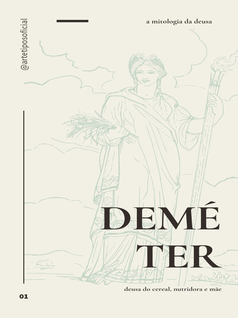 Deméter: Deusa do Cereal e Maternidade | PDF | Perséfone | Hades