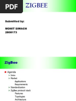 Zigbee: Submitted By: Mohit Siwach 2808173