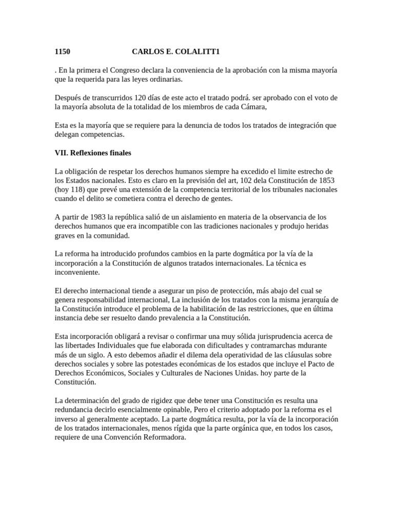 1150 Amparo Habeas Data Habeas Corpus | PDF | Habeas corpus | Judicaturas