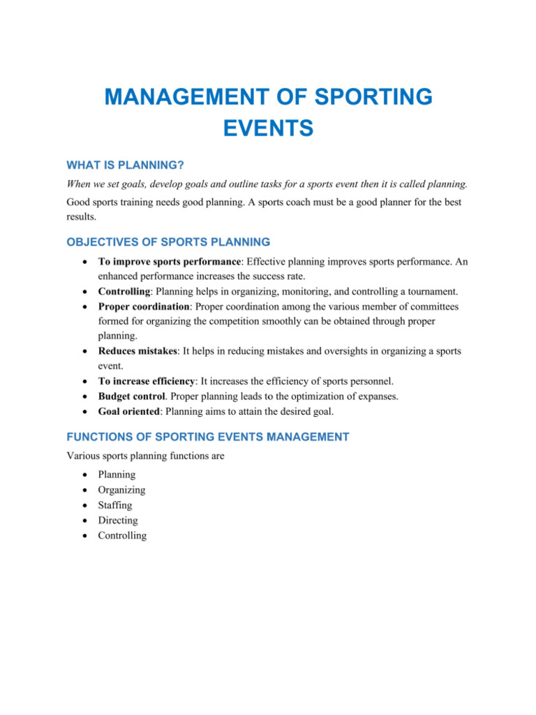 Notes Chapter 1 Physical Education | PDF