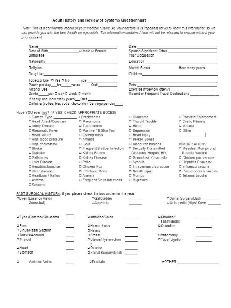 Interview Form | PDF