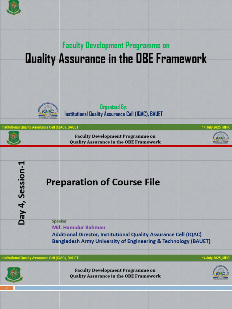 Workshop Day 4 - Session - 2 - MHR | PDF | Syntax | Course Evaluation