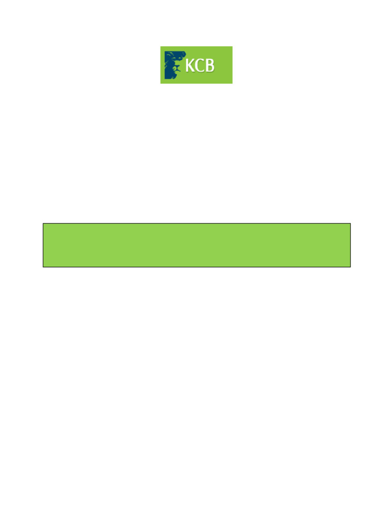 KCB Group RFP for Network Detection Solution | PDF | Computer Security ...