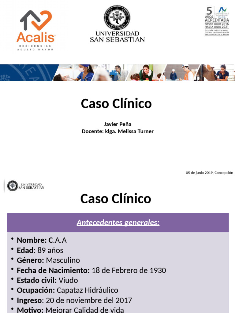 Caso Clínico: Paciente de 89 Años con ACV | PDF | Hombro | Músculo