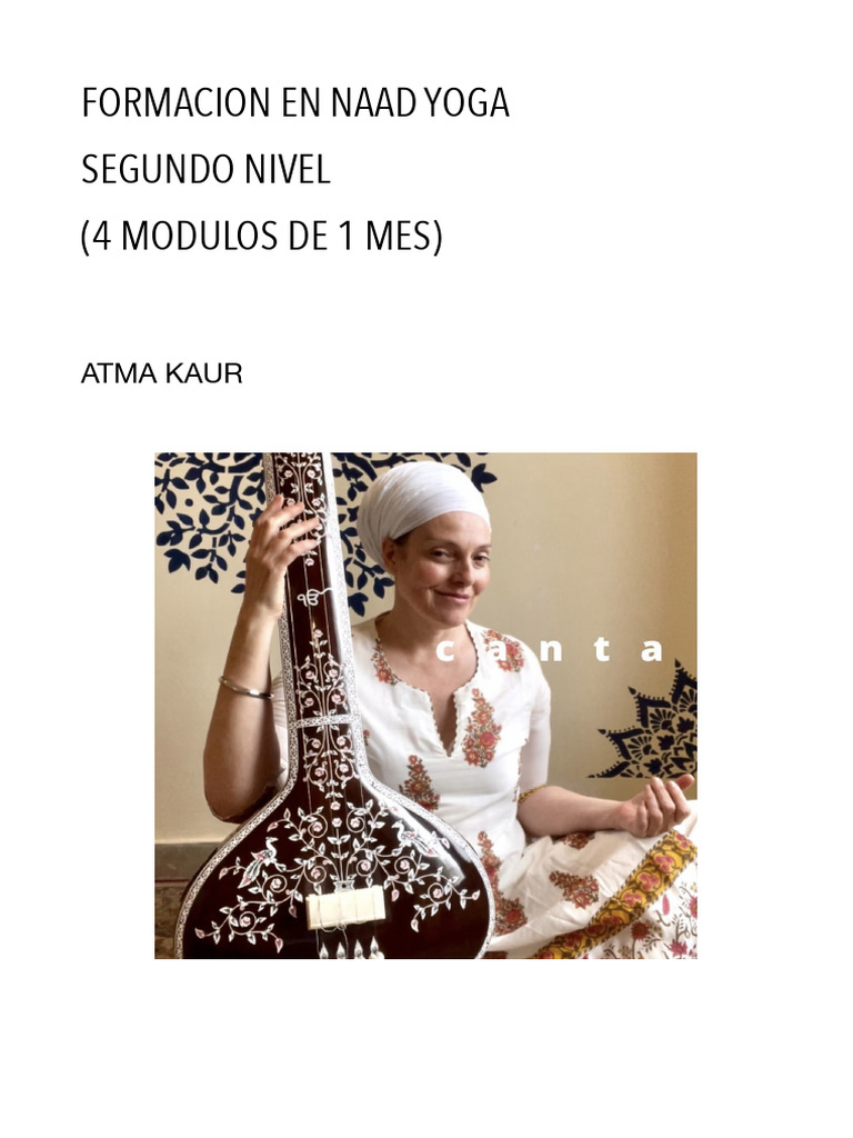 Formación Avanzada en Naad Yoga | PDF