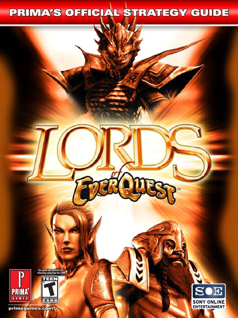 Lords of EverQuest Strategy Guide | PDF | Reconnaissance | Mining