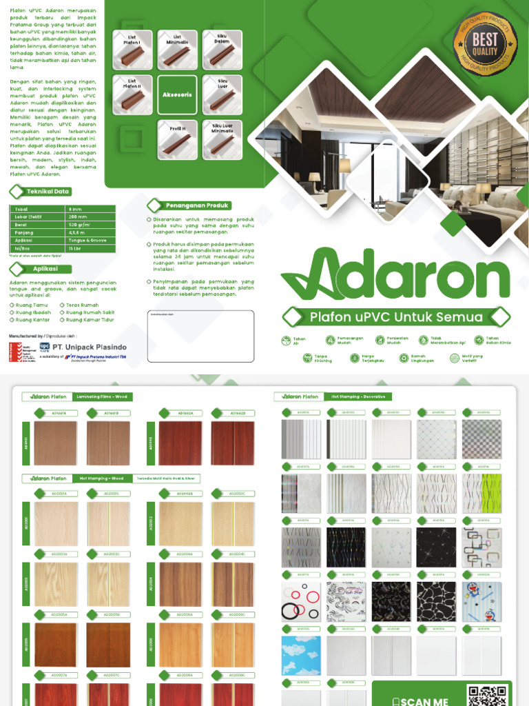 Brosur Adaron | PDF