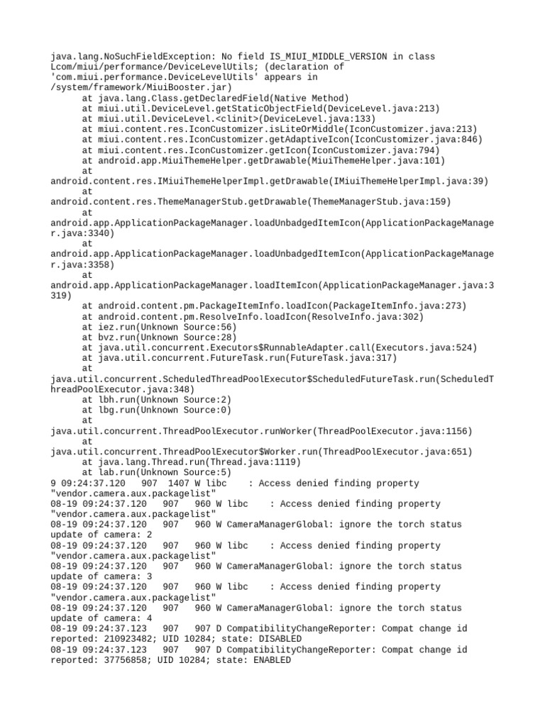 Log Cat 1755575676915 | PDF | Computing | Computer Programming