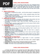 International 8ball Rules 2c May2023 | PDF | Pool (Cue Sports) | Games ...