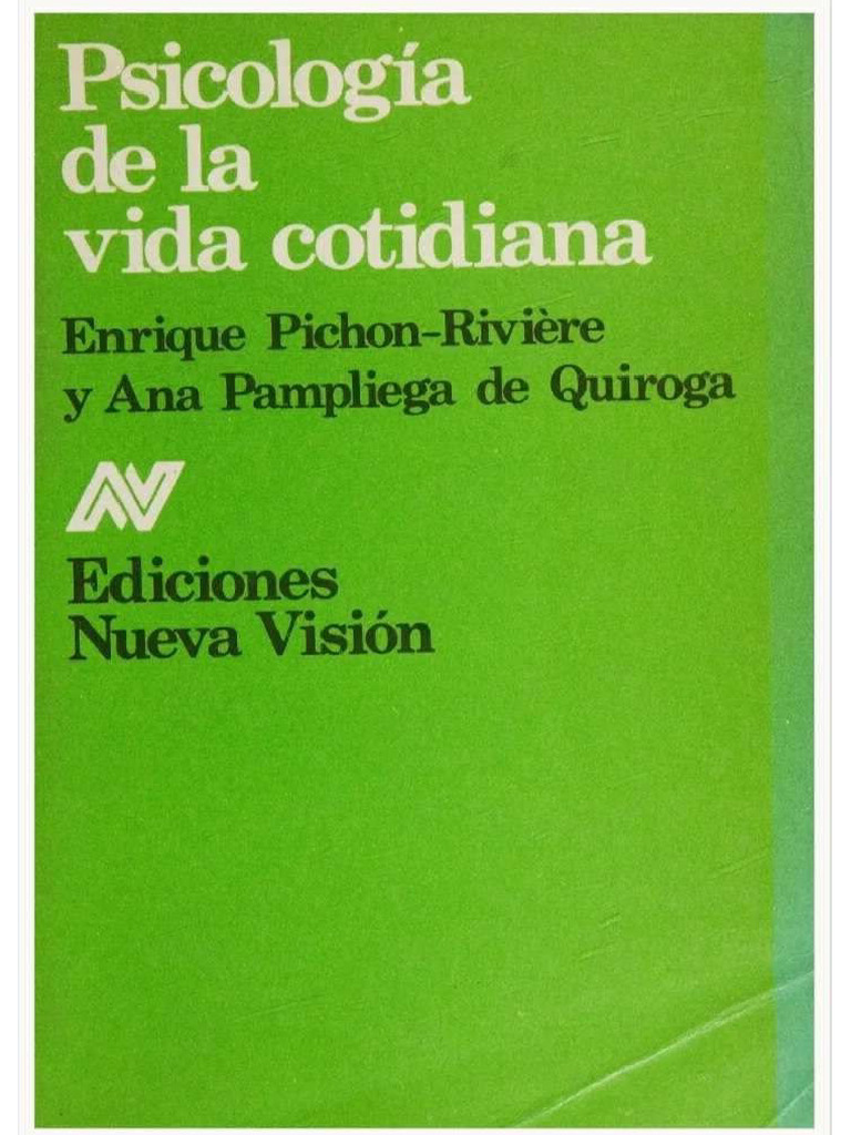 Psicología de La Vida Cotidiana | PDF