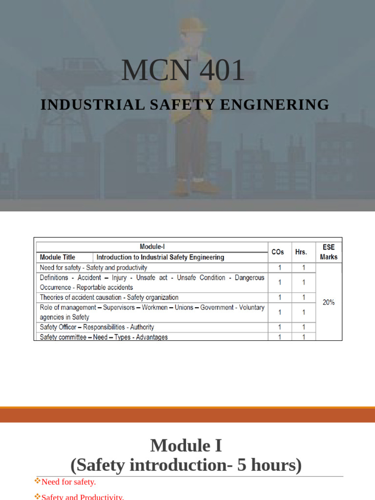 Industrial Safety Enginering | PDF | Occupational Safety And Health ...