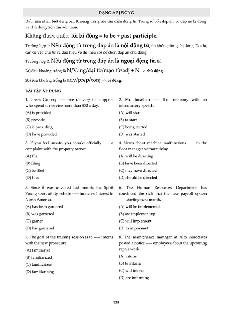 BTVN Bu I 4 (Tadv) | PDF