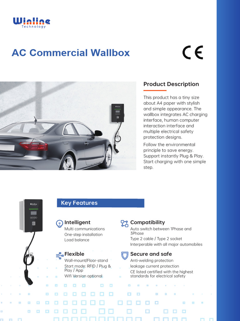 Interoperable AC Charging Wallbox | PDF | Power Supply | Electrical ...