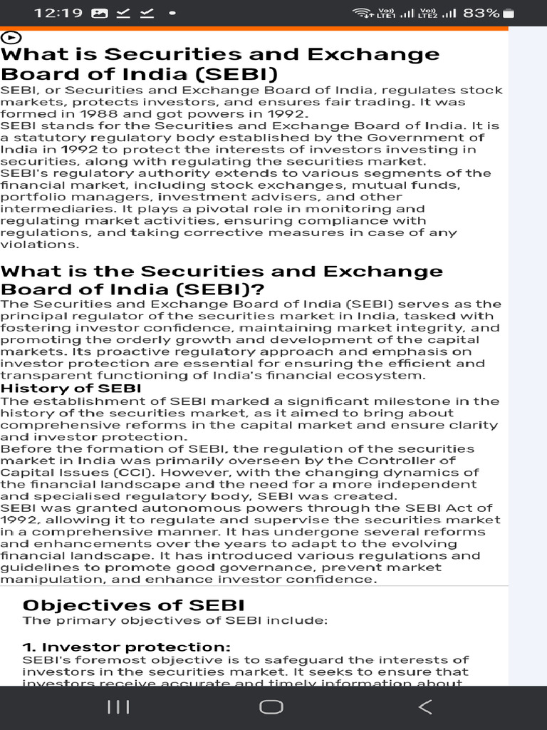 Sebi | PDF