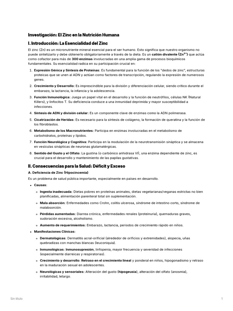 Sin Ttulo | PDF | Diarrea | Zinc