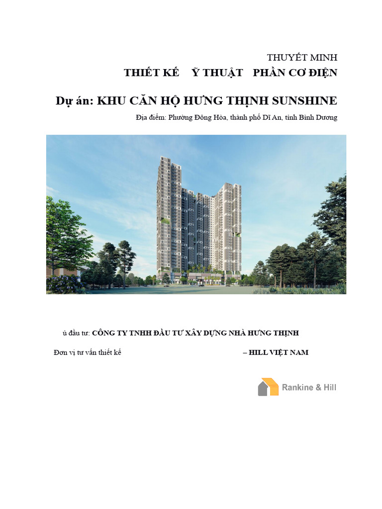2020.08.10 Sunshine - Thuyet Minh Thiet Ke Ky Thuat | PDF