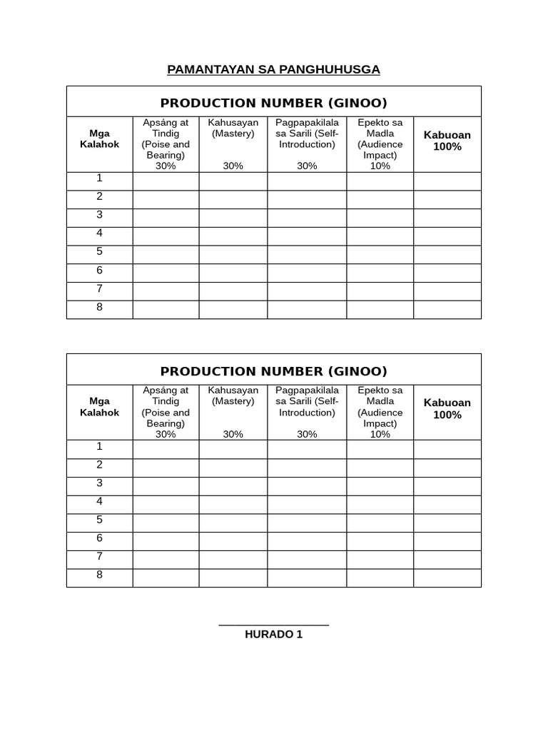 Production Number | PDF