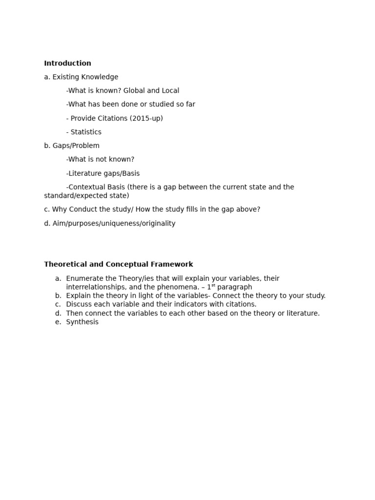 Introduction and TCF Parts | PDF
