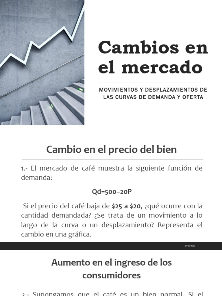 Cambios en Las Curvas | PDF | Oferta y demanda | Oferta (economía)