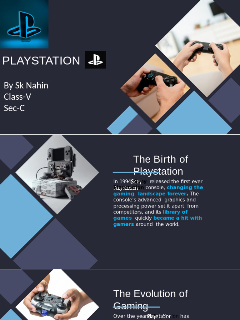 The Evolution of Playstation Gaming | PDF