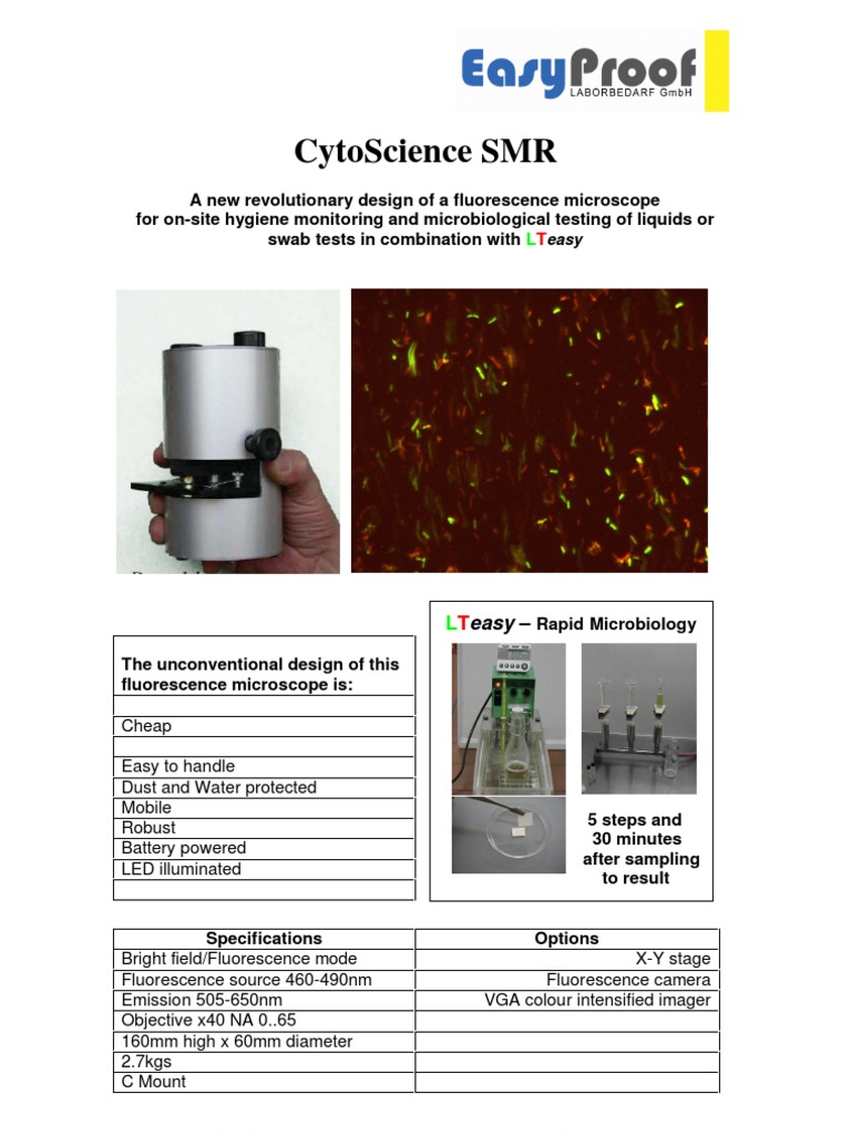 CytoScience SMR - Komp | PDF