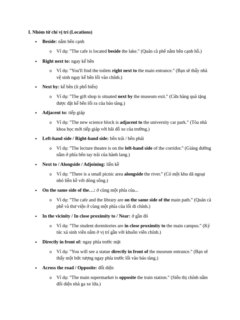 Locations | PDF
