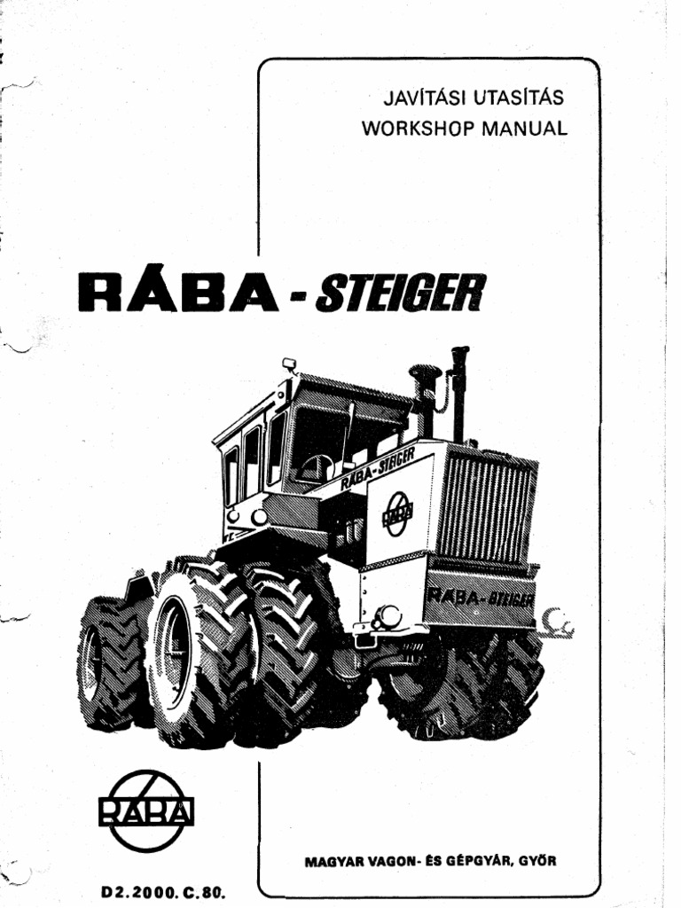 Rába Javítási Utasítás | PDF