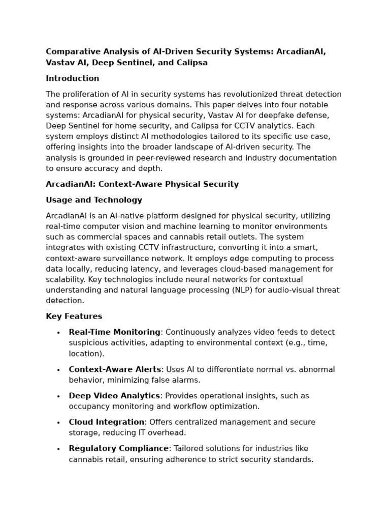 Comparative Analysis of AI | PDF | Artificial Intelligence ...