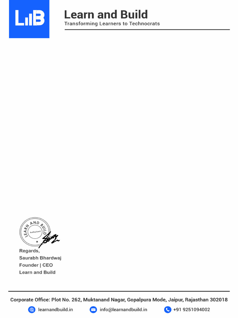Recommendation for Ankush Rathore | PDF