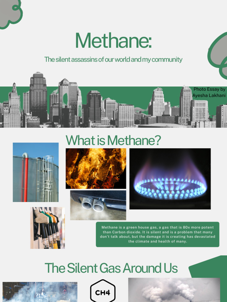 Methane The Silent Assassins of Our World and My Community | PDF