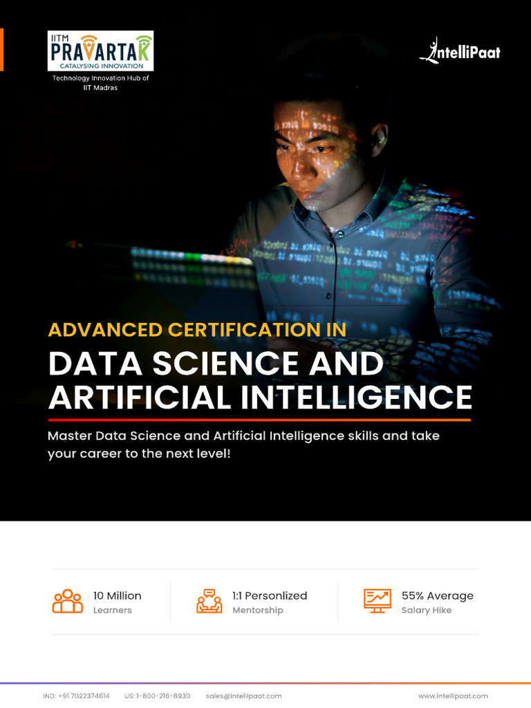 Advanced Data Science & AI Certification | PDF | Machine Learning ...
