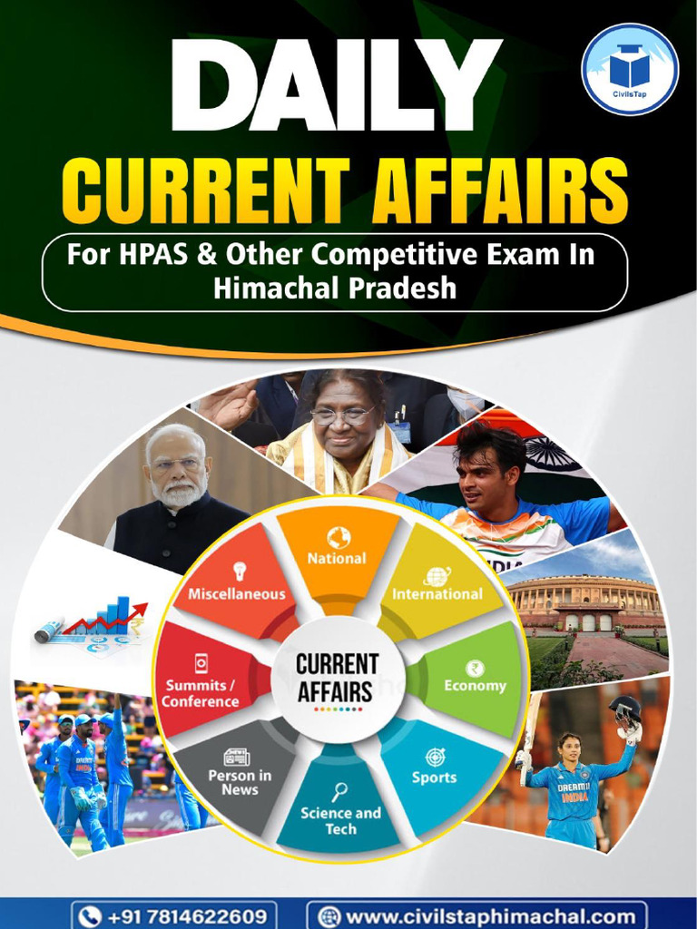 July 2025 Current Affairs Overview | PDF | Coast | Island