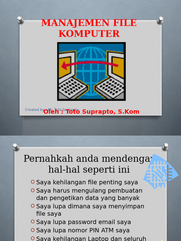 Pengelompokan File untuk Manajemen Efisien | PDF