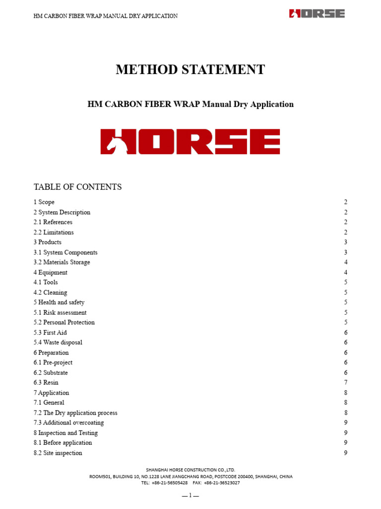 CFRP Wrap Application Guidelines | PDF | Concrete | Adhesive