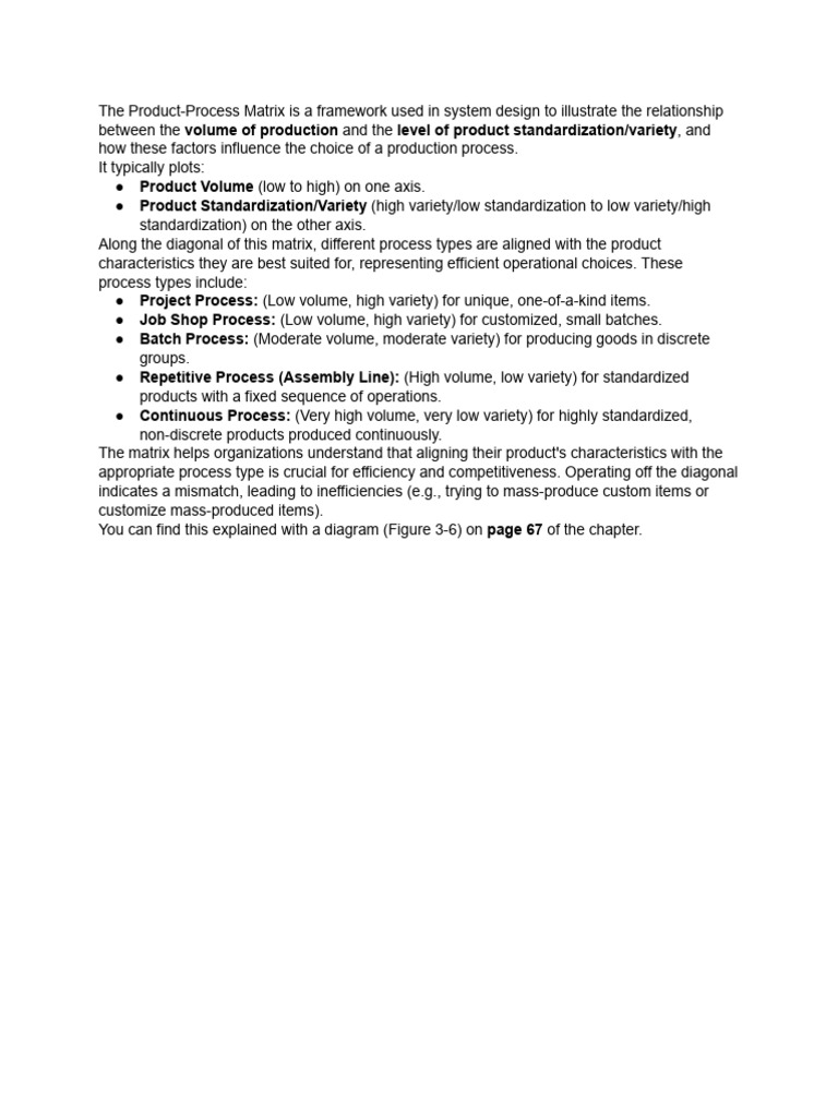 Hayes and Wheelwright Matrix Explained | PDF