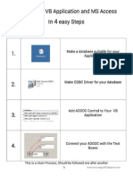 4 Step Guide Connect VB App & MS Access