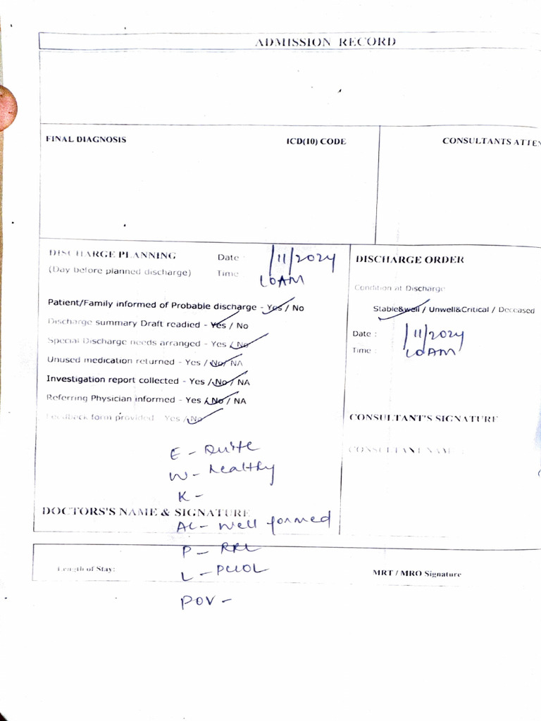 IPD Case Sheet Format Guide | PDF | Pharmaceutical Sciences | Pharmacy