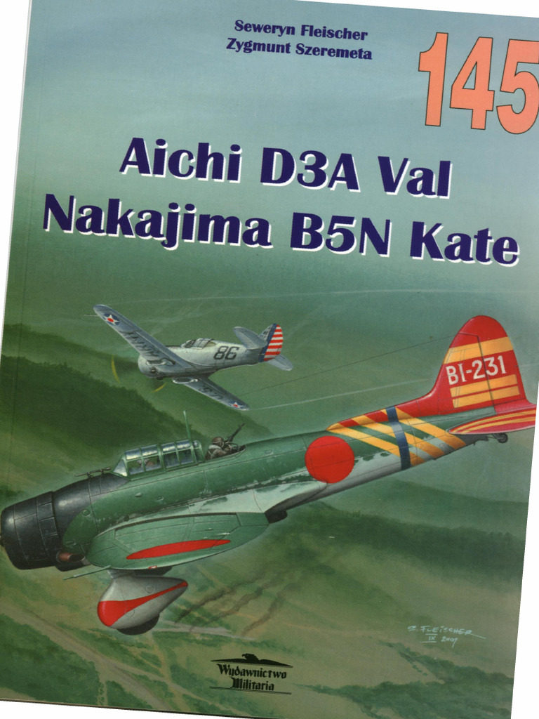 145 Aichi D3a Val Nakajima b5n Kate | PDF