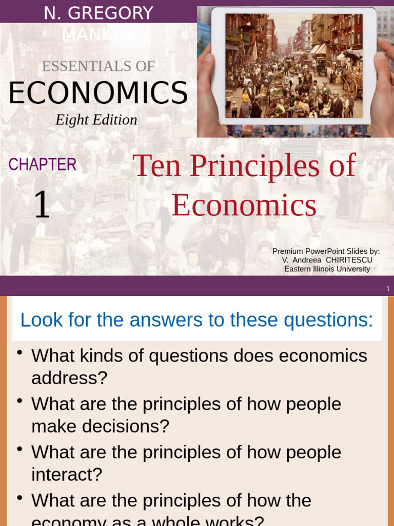 Economics Principles Overview | PDF | Market (Economics) | Inflation