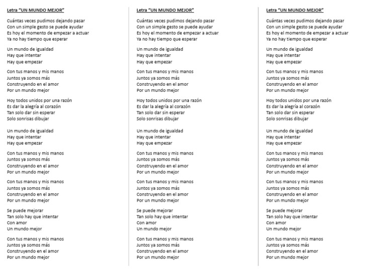 Letra de 