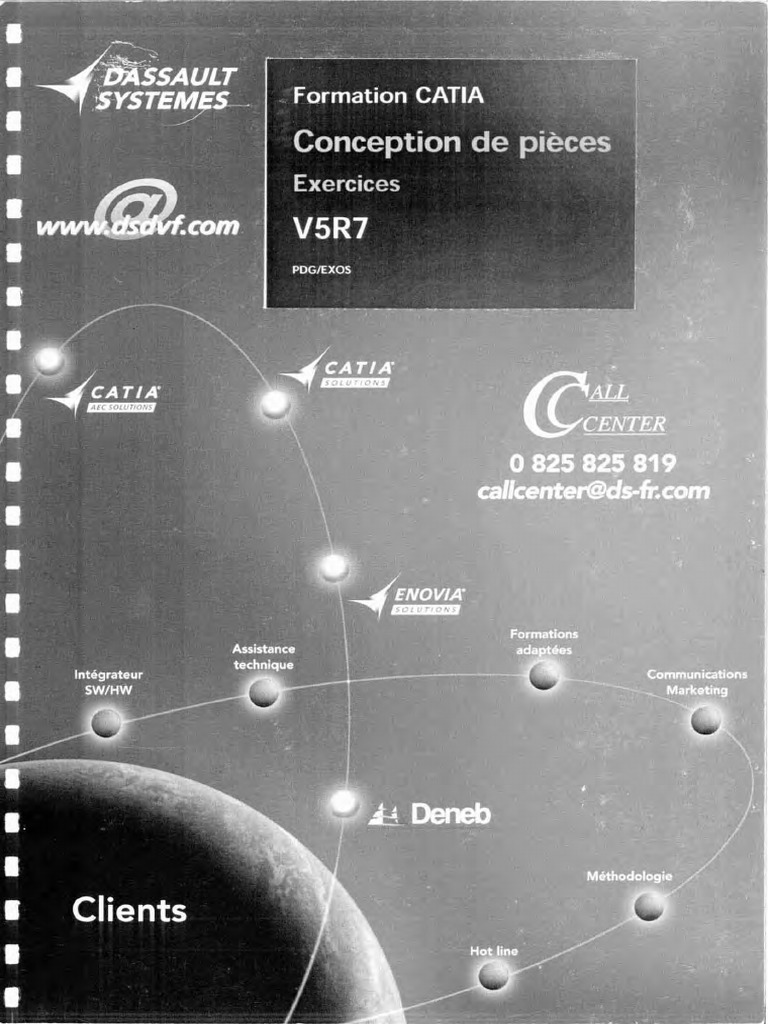FR Dassault Systems Formation Cours Conception Pieces Exercices | PDF