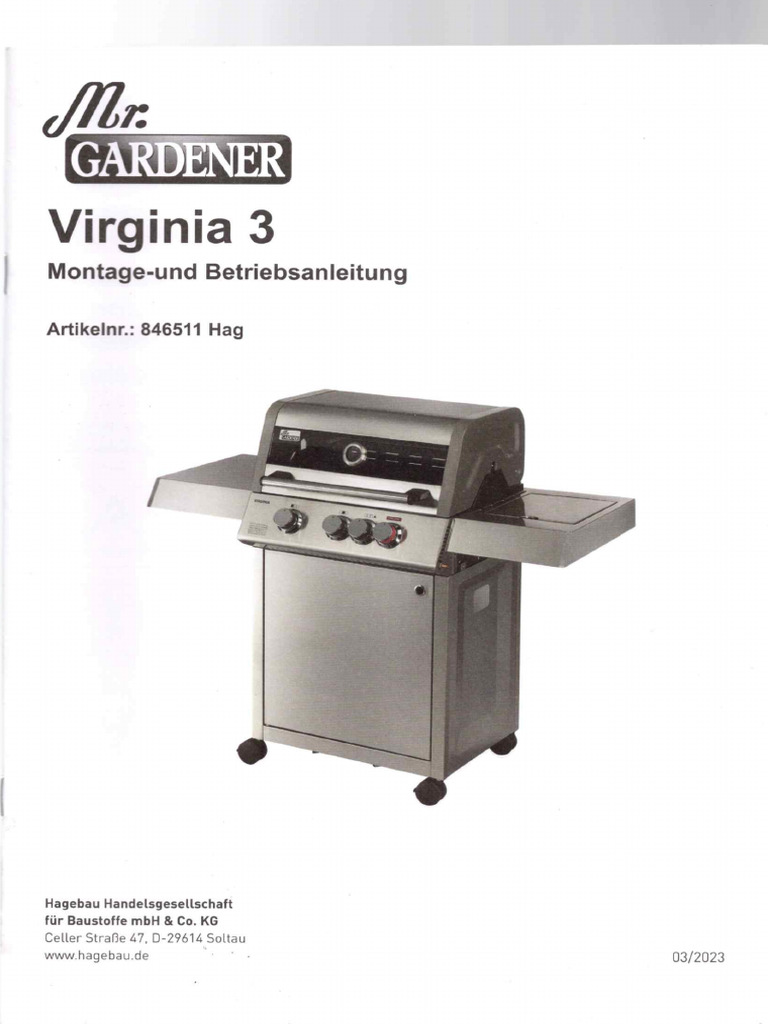 Mr Gardener Gasgrill Virginia 3