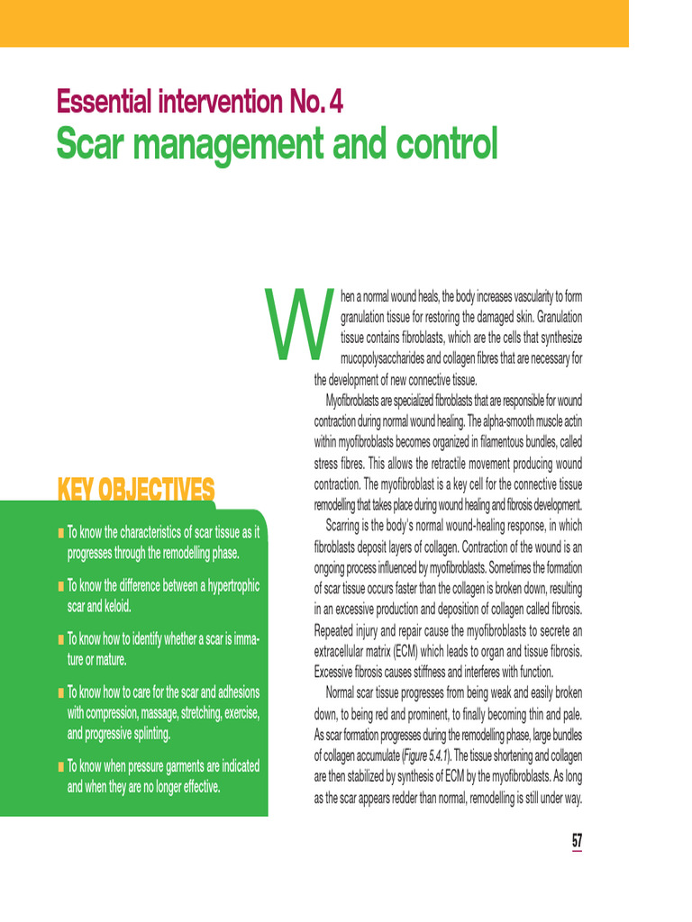 BU 5POD Interventions 4 | PDF | Scar | Wound Healing