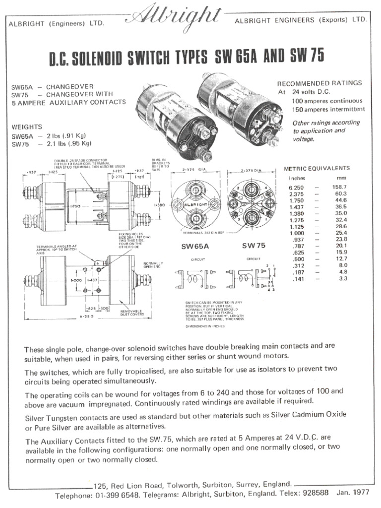 Sw65a Sw75a | PDF