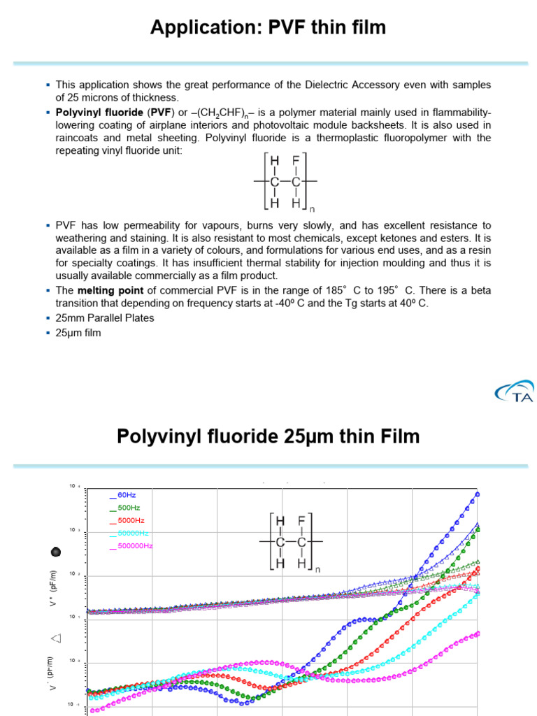 PVF Thin Film Performance Analysis | PDF | Materials | Chemical Substances