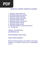 Jasa Bantu Buat Tesis Dan Skripsi