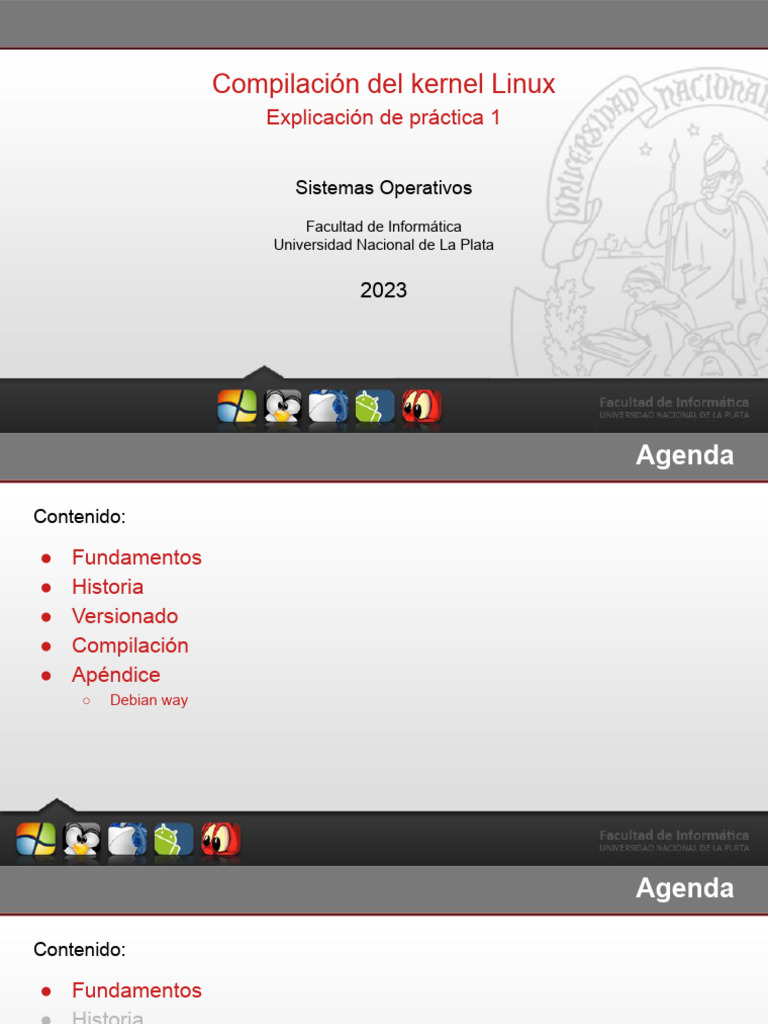 Compilación y Historia del Kernel Linux | PDF | Arranque | Kernel ...