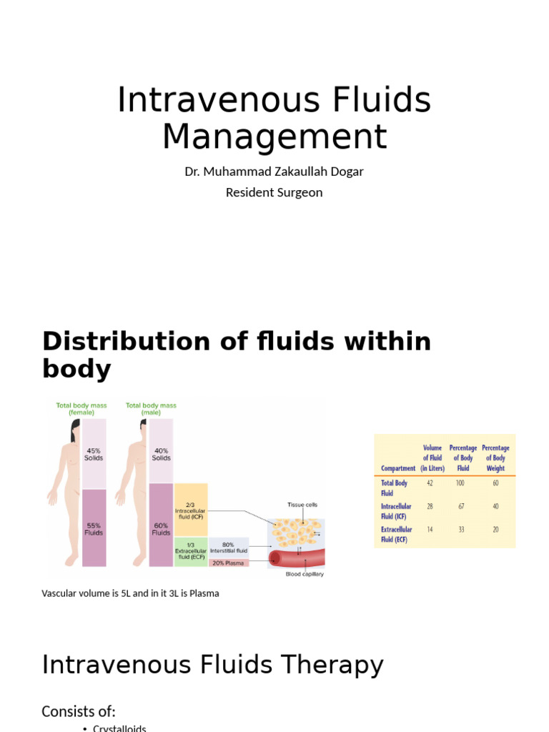 IV Fluid Management in Pediatrics | PDF